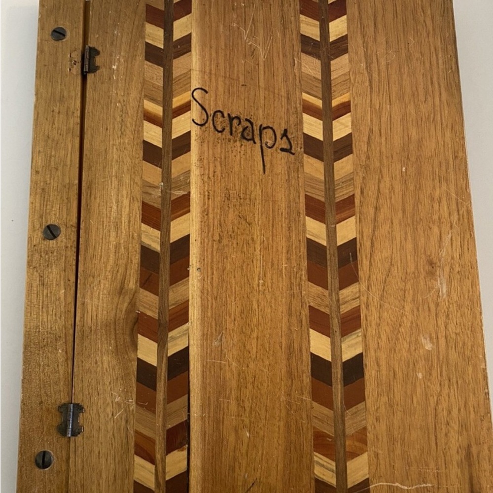 Vintage 1941, Wooden Scrapbook Binder